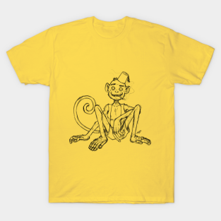 Gorillaz T-Shirt - Mike the monkey by ekkimu